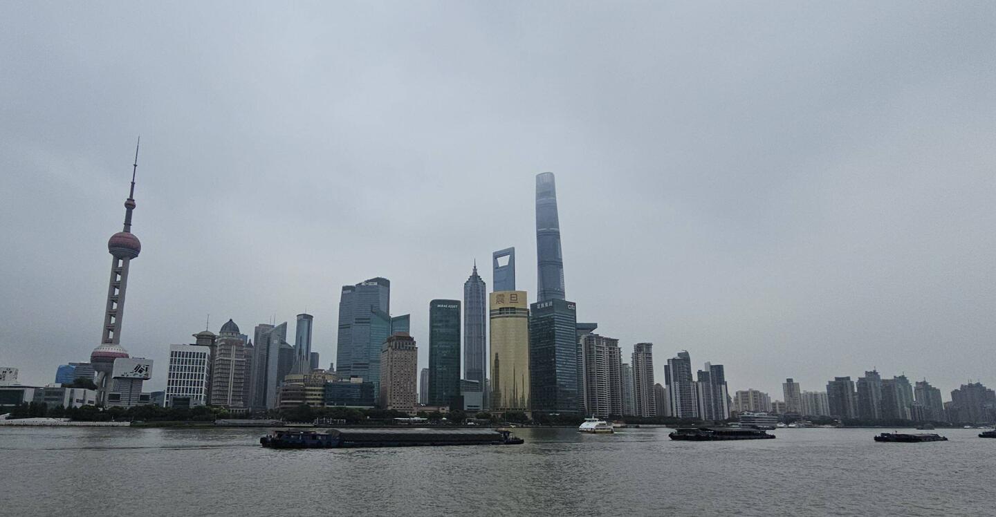 View of Pudong from The Bund.