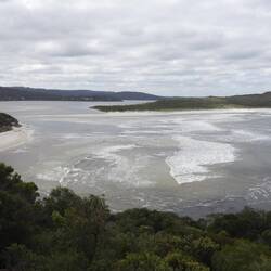 Where the river meets the ocean at Denmark