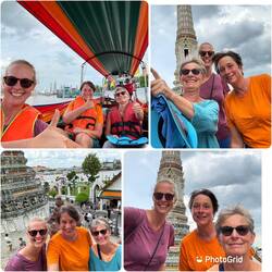 Wir üben noch mit dem Selfie-Stick