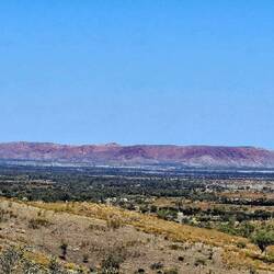 Meteroitenkrater aus der Ferne