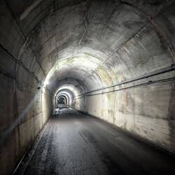 Very glam walk back to the hotel