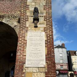 Memorial to Champlain who explored much of Canada