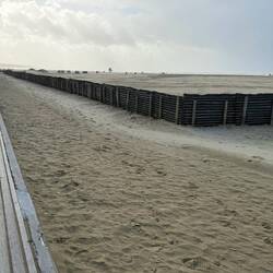 Normandy beach at Deauville