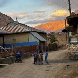 Children hanging out