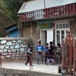 We bought them some chocolate 😋