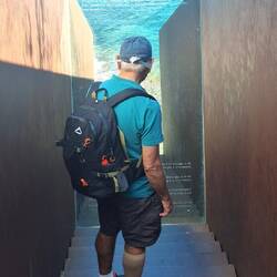 Next 3 are the memorial to Walter Benjamin