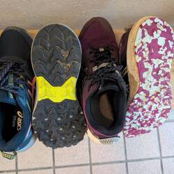 Meine neuen und alten Schuhe- läuft 😃