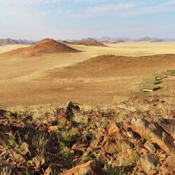 Blick auf die Tirasberge