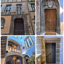 Our accommodation - a hôtel particulier or private mansion built in the 1600s.