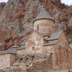 Another stunning re-build of a church in a stunning red rock canyon.