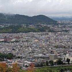 View of Kyoto from monkey sanctuary