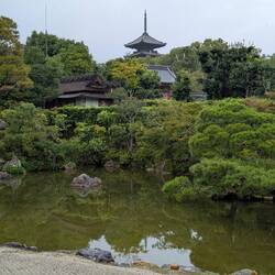 Ninnaji temple, palace gardens