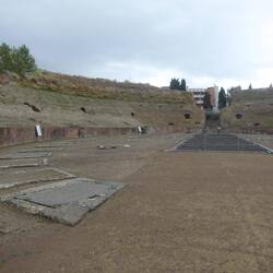 Amphitheatre at Pozzuoli used for animal games