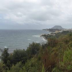 View of Misenum from Baiae