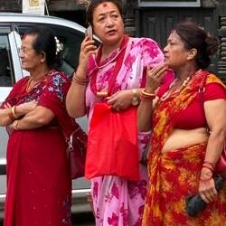 Out celebrating the holiday