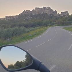 Die markante Burgruine