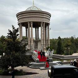 Outdoor wedding gazebo