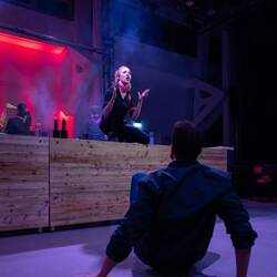 v.l.n.r.: Johanna Bretschneider, Ljuban Zivanovic - Copyright: Inken Rahardt