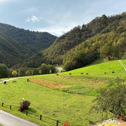 Aussicht von unserem Balkon