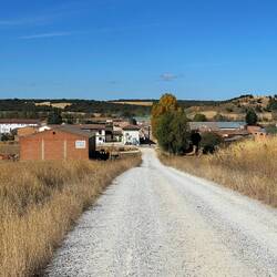Happy to see this little village where I'll be staying tonight.