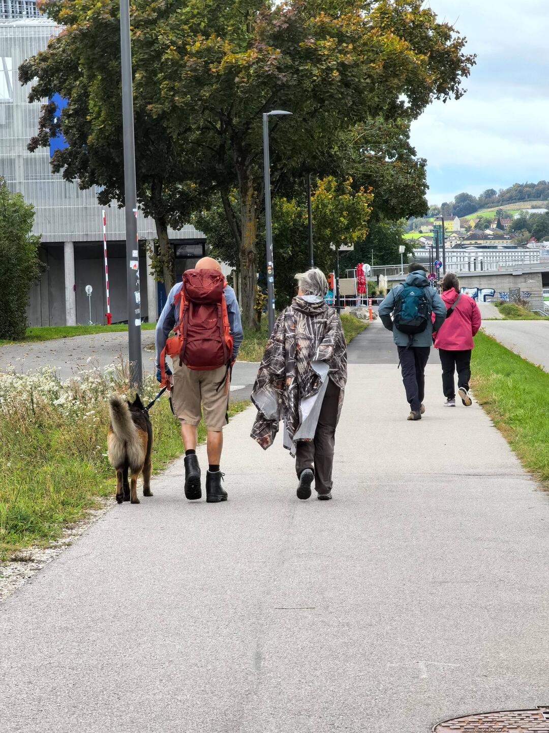 A breezy walk into the Altstadt.