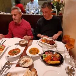 Im Restaurant " Shiva"