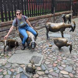 Tiere aber leider nur aus Bronze