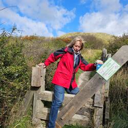 Spaziergang mit Hindernissen