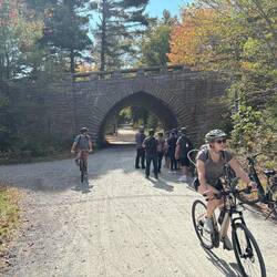 There are also guided tours for bicyclists