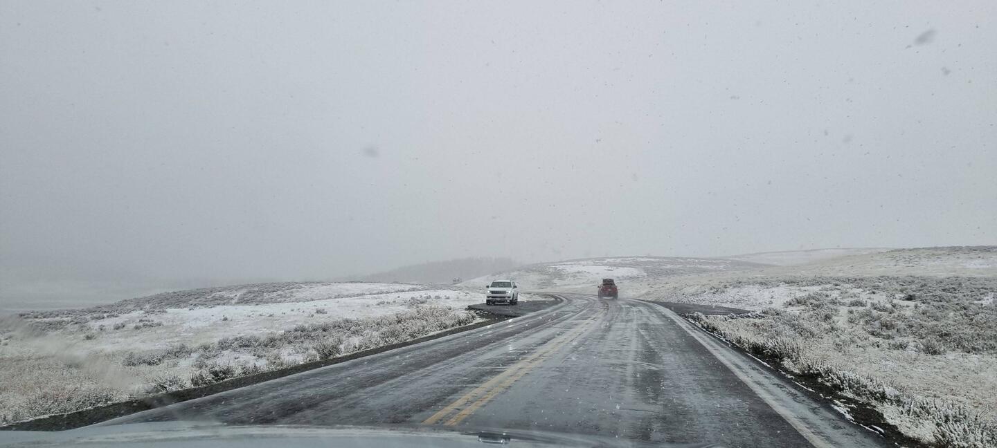 Winter-Wonderland im Yellowstone NP