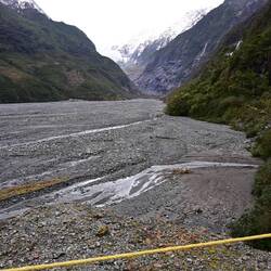 Franz Josef Glacier, from the viewpoint