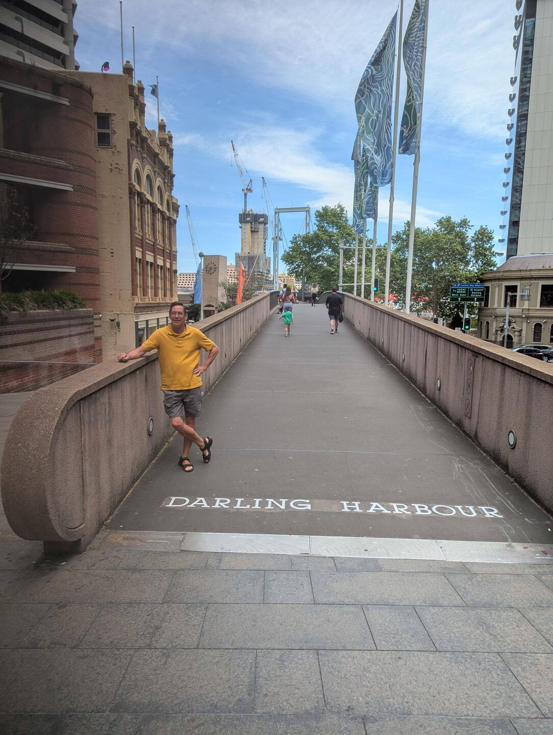 Footbridge over Darling Harbour