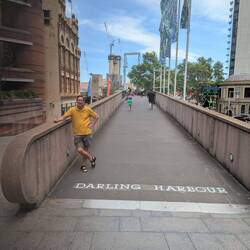 Footbridge over Darling Harbour