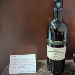 I daresay the note the hotel left me was far more welcome than the note the airline left Mike