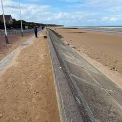 Omaha Beach looking west