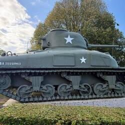 Sherman Tank at the Normandy Museum