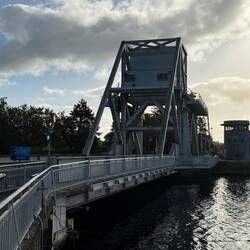 Pegasus Bridge. Key bridge taken by the allies on 6 June