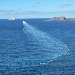 Ferry leaving