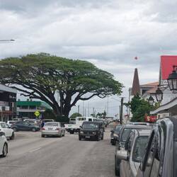 Taufa'ahau Rd. Hauptstraße Nuku'Alofas