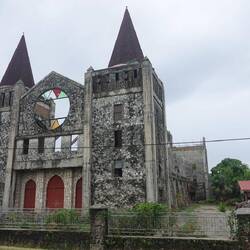 Die Centenary Church wird grade renoviert