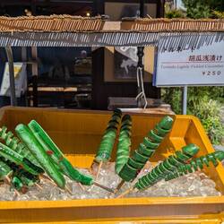 Tornado picked cucumber