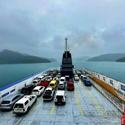 Das erste Fjord der Südinsel...