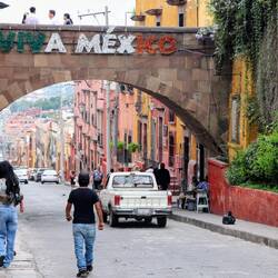 On the streets of San Miguel de Allende.
