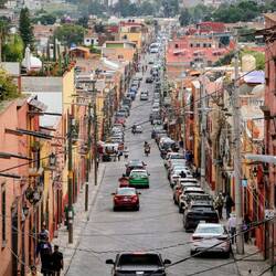 Street in San Miguel de Allende.