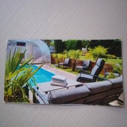 ... mit eigenem Pool, großer Terrasse, Grill - /Barplatz outdoor