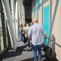 Endlich geht es los nach DUS