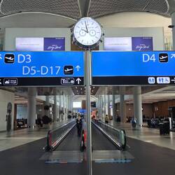 D 17 ist das Gate meines Vertrauens am Istanbul Airport