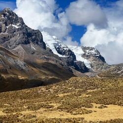 We are approaching the world of snow and glaciers