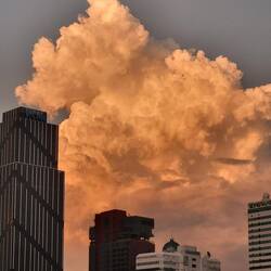 ABENDSTIMMUNG KURZ VOR UNSEREM ZIEL