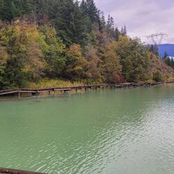 One Mile Lake (hier wird auch Drachenboot gefahren)